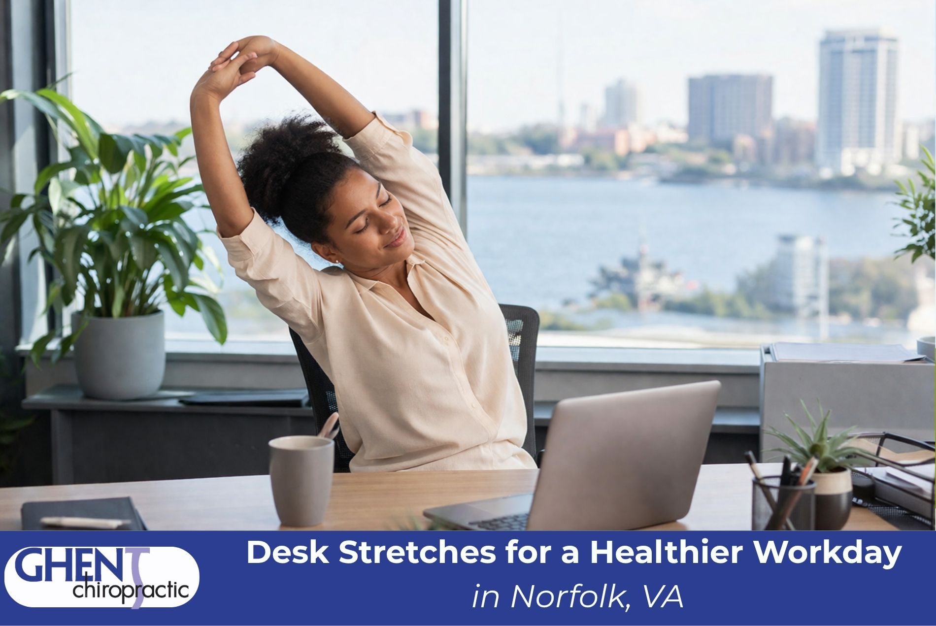 Desk Stretches for a Healthier Workday in Norfolk, VA